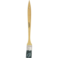 Radiator Paint Brush, Bristle, Wood Handle, 1-1/2" Width Industrial Sales