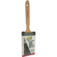 Angular Pro Paint Brush, Poly/Nylon, Wood Handle, 2-1/2" Width Industrial Sales