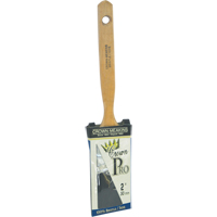 Crown Pro Straight Paint Brush, Bristle, Wood Handle, 2" Width Industrial Sales