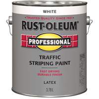 Peinture pour traçage de lignes de circulation, Blanc, 3,78 L, Cruche Industrial Sales