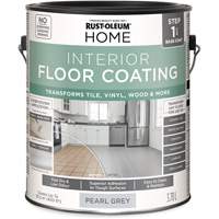 Couche de fond pour syst&egrave;me de rev&ecirc;tement de plancher int&eacute;rieur &agrave; la maison, 3,78 L, &agrave; l'eau, Tr&egrave;s mat, Gris Industrial Sales