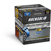 Couche de finition RockSolid, Satin/Textur&eacute;, Transparent Industrial Sales