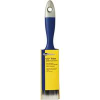 Quick Solutions Trim Brush, Polyester, Plastic Handle, 1-1/2" Width Industrial Sales
