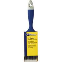 Quick Solutions Trim Brush, Polyester, Plastic Handle, 2" Width Industrial Sales