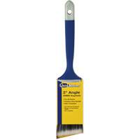 Quick Solutions Angle Brush, Polyester, Plastic Handle, 2" Width Industrial Sales