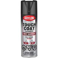 Tough Coat&reg; Advanced Paint with Rust Barrier Technology, Black, High-Gloss, 425 g, Aerosol Can Industrial Sales