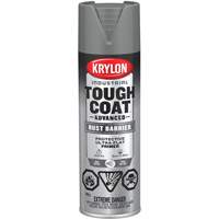 Tough Coat&reg; Advanced Paint with Rust Barrier Technology, Grey Primer, Ultra-Flat, 425 g, Aerosol Can Industrial Sales