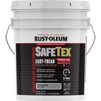 Rev&ecirc;tement d'acrylique SafeTex Easy-Tread, 4 gal., &agrave; l'eau, Plat/Textur&eacute;, Gris Industrial Sales