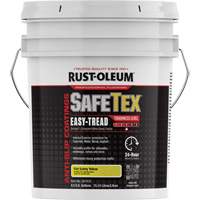 Rev&ecirc;tement d'acrylique SafeTex Easy-Tread, 4 gal., &agrave; l'eau, Plat/Textur&eacute;, Jaune Industrial Sales