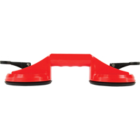 Ventouses de levage manuel - Ventouses doubles, 66 lb Capacit&eacute;, 4-5/8", Levier, 13" Longueur de la manche Industrial Sales