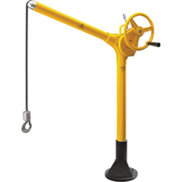 Tall Industrial Lifting Device with Bolt-Down Base, 500 lbs. (0.25 tons) Capacity Industrial Sales