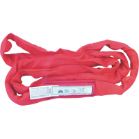 &eacute;lingues rondes, Rouge, 3" la x 6' lo, 14 000 lb Charge verticale Industrial Sales