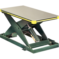 Hydraulic Backsaver Scissor Lift Table, Steel, 24" W x 48" L, 2000 lbs. Capacity Industrial Sales