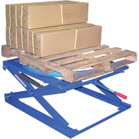 Support de palette ajustable, 42-1/4" lo x 40" la, Capacit&eacute; 4000 lb Industrial Sales