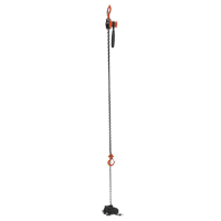 Mini palan &agrave; levier, Lev&eacute;e 15', Cabacit&eacute; 500 lb (0,25 tonne), Chaîne en Acier Industrial Sales