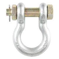 Bolt Type Anchor Shackle, 1/4", Bolt Type, Hot Dip Galvanized Industrial Sales