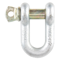 Screw Pin Chain Shackle, 3/8", Screw Pin, Hot Dip Galvanized Industrial Sales