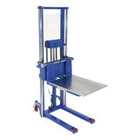 Gerbeur Hefti-Lift, M&eacute;canisme Pompe au pied, Capacit&eacute; de 1500 lb, Levage max de 63" Industrial Sales