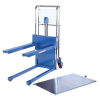 Gerbeur Hefti-Lift, M&eacute;canisme Pompe au pied, Capacit&eacute; de 400 lb, Levage max de 44" Industrial Sales