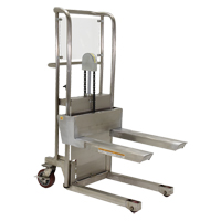 Gerbeur Hefti-Lift, M&eacute;canisme Pompe au pied, Capacit&eacute; de 450 lb, Levage max de 45-5/8" Industrial Sales