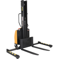 Gerbeur motoris&eacute; avec m&acirc;t &eacute;troit, Fonctionnement &eacute;lectrique, Capacit&eacute; 1500 lb, Lev&eacute;e max 63" Industrial Sales