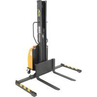 Gerbeur motoris&eacute; avec m&acirc;t &eacute;troit, Fonctionnement &eacute;lectrique, Capacit&eacute; 1000 lb, Lev&eacute;e max 63" Industrial Sales