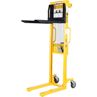 Gerbeur manuel, Fonctionnement Treuil manuel, Capacit&eacute; 770 lb, Lev&eacute;e max 60" Industrial Sales