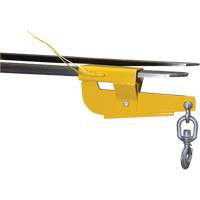 Auto-Tension Hoisting Hook, 5-1/2" x 1-1/2" Fork Pocket Industrial Sales