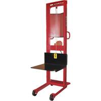 Winch Stacker, Hand Winch Operated, 1000 lbs. Capacity, 70" Max Lift Industrial Sales