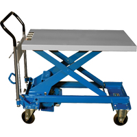 Table &eacute;l&eacute;vatrice &agrave; ciseaux Dandy Lift, 39-2/5" lo x 23-3/5" la, Acier, Capacit&eacute; 1760 lb Industrial Sales