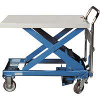 Table &eacute;l&eacute;vatrice &agrave; ciseaux Dandy Lift, 28" lo x 17-7/10" la, Acier, Capacit&eacute; 330 lb Industrial Sales