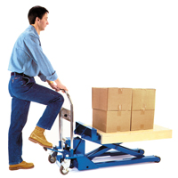 Table &eacute;l&eacute;vatrice surbaiss&eacute;e &agrave; ciseaux Dandy Lift, 37-1/10" lo x 19-7/10" la, Acier, Capacit&eacute; 1100 lb Industrial Sales