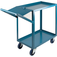 Chariots &agrave; cueillette, 36" h x 18" la x 46" p, 2 Tablettes, Capacit&eacute; 1200 lb Industrial Sales