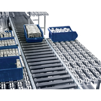 Rails de convoyeurs multidirectionnels Roll-Flex Industrial Sales