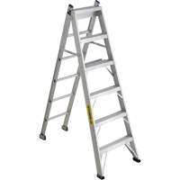2700 Series Industrial Duty Multi-Way Ladders, 6', Aluminum, 250 lbs. Cap., ANSI 1, CSA 1 Industrial Sales