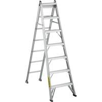 2700 Series Industrial Duty Multi-Way Ladders, 7', Aluminum, 250 lbs. Cap., ANSI 1, CSA 1 Industrial Sales