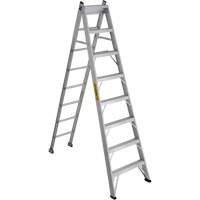 2700 Series Industrial Duty Multi-Way Ladders, 8', Aluminum, 250 lbs. Cap., ANSI 1, CSA 1 Industrial Sales
