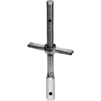 Scaffolding Accessories - Adjustable Jack Screw, Adjustable Jack Screw, 24" W x 24" H Industrial Sales