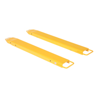 Fork Extensions, 48" L x 7-3/8" W, For Fork Width of 5" Industrial Sales