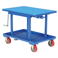 Hydraulic Lift Table, 24" L x 36" W, Steel, 2000 lbs. Capacity Industrial Sales