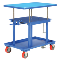 Hydraulic Lift Table, 24" L x 36" W, Steel, 2000 lbs. Capacity Industrial Sales