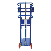 Empileur &agrave; plateforme, M&eacute;canisme Pompe au pied, Capacit&eacute; de 750 lb, Levage max de 52" Industrial Sales