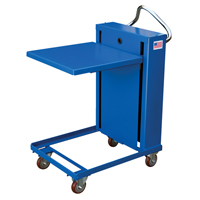 Self Elevating Tables, 20" L x 20" W, Steel, 230 lbs. Capacity Industrial Sales
