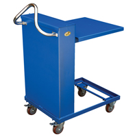 Self Elevating Tables, 20" L x 20" W, Steel, 230 lbs. Capacity Industrial Sales