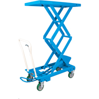 Scissor Lift Tables, 20-1/2" L x 39-3/4" W, Steel, 660 lbs. Capacity Industrial Sales