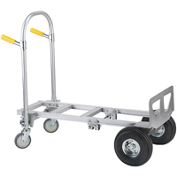 Spartan Jr. Economy Convertible Truck, Aluminum, 1000 lbs. Capacity Industrial Sales
