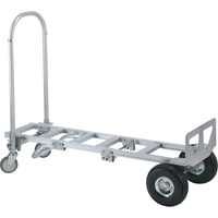 Spartan Sr. Economy Convertible Truck, Aluminum, 1000 lbs. Capacity Industrial Sales