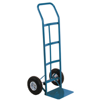 Diable &agrave; roue enti&egrave;rement soud&eacute;, Prise Continu, Acier, Hauteur de 48", Capacit&eacute; 600 lb Industrial Sales
