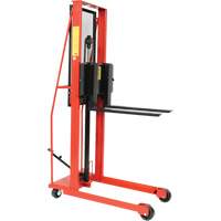 Gerbeur hydraulique pour chariot &eacute;l&eacute;vateur, Fonctionnement Pompe au pied, Capacit&eacute; 1000 lb, Lev&eacute;e max 56" Industrial Sales