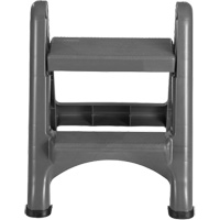 Escabeau repliable, 2 marches, 19-1/2" x 20-1/2" x Hauteur 22-3/4" Industrial Sales